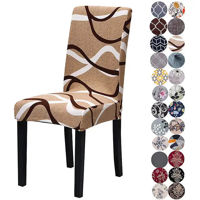 Printed Stretch Chair Cover - Variety Products Market