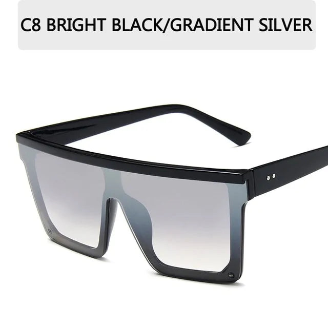 Vintage Oversized Square Sunglasses - Variety Products Market