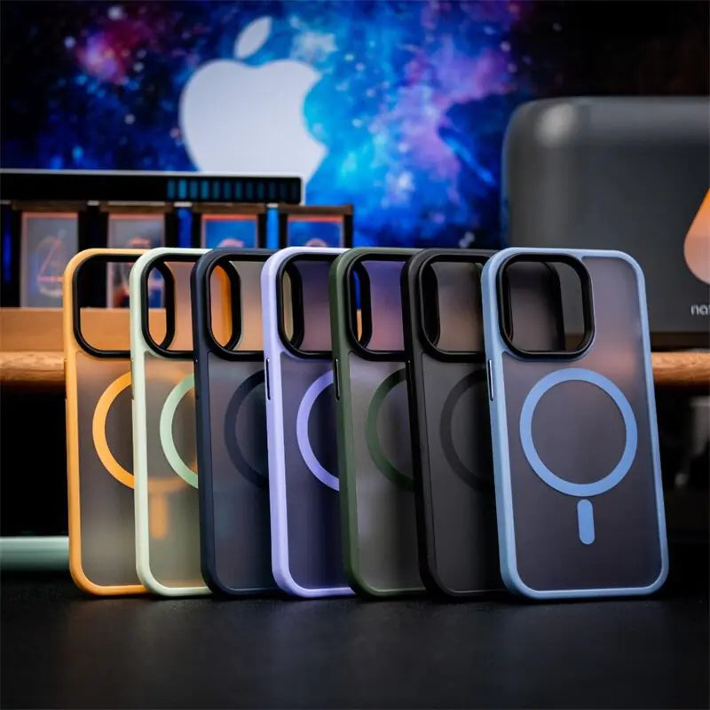 Luxury Magnetic Wireless Charging Case for iPhone - Variety Products Market