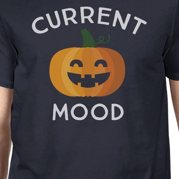 Pumpkin Current Mood Mens Navy Shirt