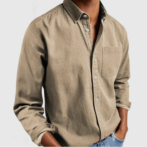 Men's Stand Pocket Casual Shirts - Variety Products Market