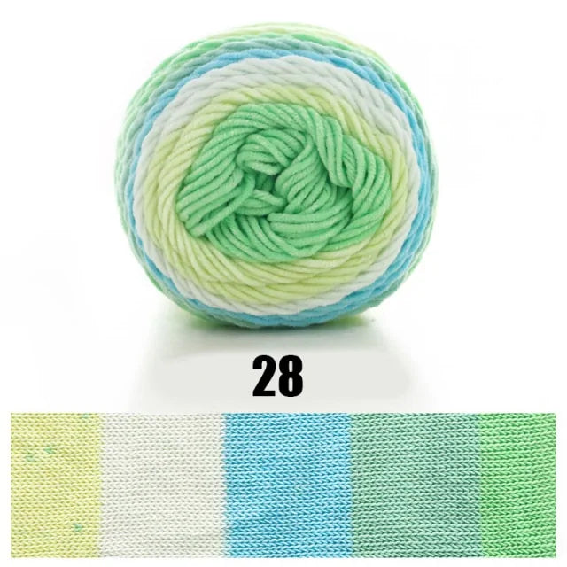 100g Rainbow Dyed Yarn - Variety Products Market