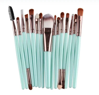 15 Pcs Cosmetic Makeup Brush - Variety Products Market
