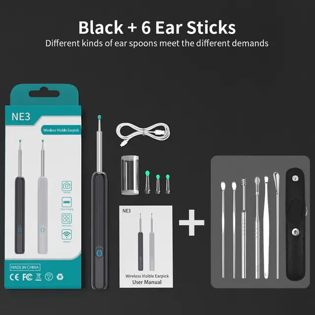 Towers E-comm™ LED Ear Cleaning Kit - Variety Products Market