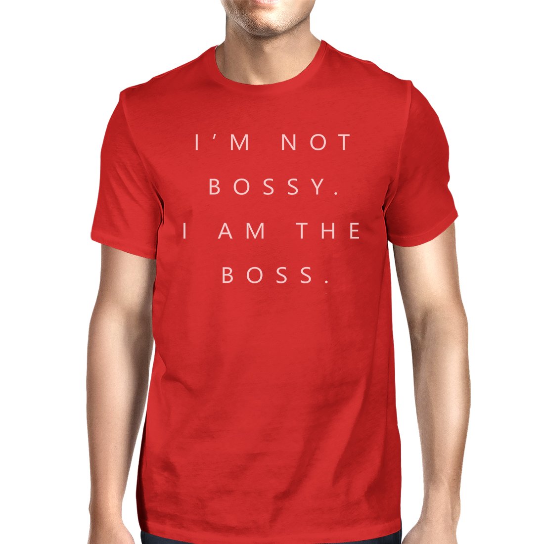 I'm Not Bossy Mens Funny Saying T-Shirt Hilarious Gift for Boss