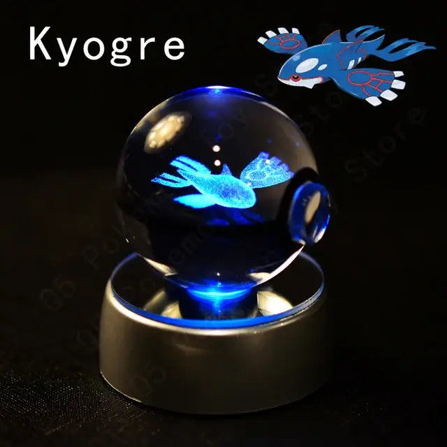 3D Pokémon Crystal Ball Lamp - Variety Products Market