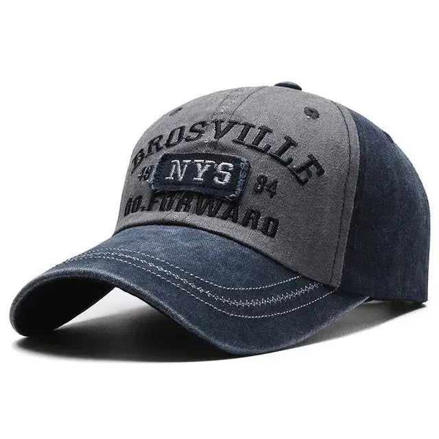 Distressed Cotton Baseball Cap - Variety Products Market