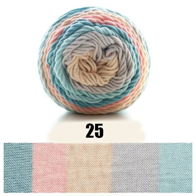 100g Rainbow Dyed Yarn - Variety Products Market