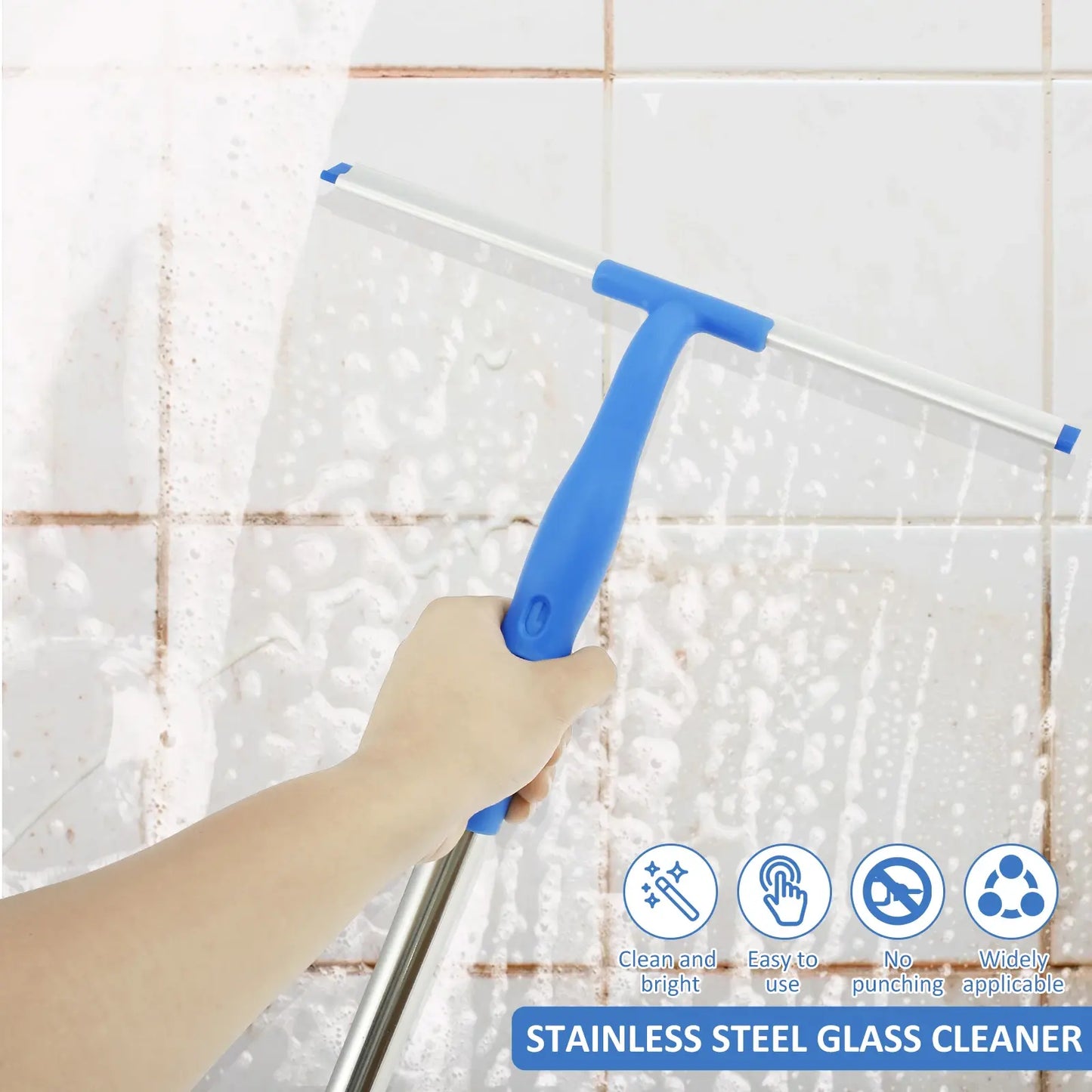3 in 1 Glass Brush Windows Cleaner - Variety Products Market