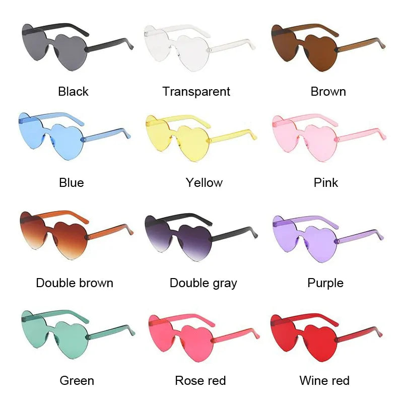 Love Heart Sunglasses - Variety Products Market
