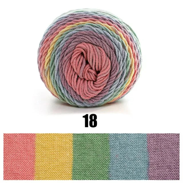 100g Rainbow Dyed Yarn - Variety Products Market