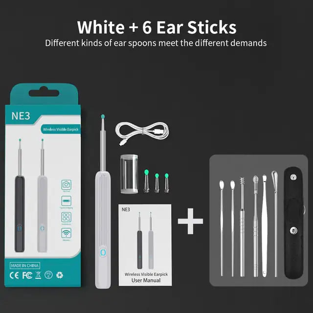 Towers E-comm™ LED Ear Cleaning Kit - Variety Products Market