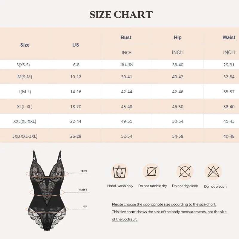 Lace Shapewear Bodysuit - Variety Products Market