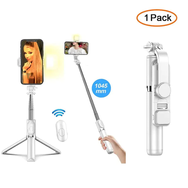 Wireless Bluetooth Selfie Stick Tripod - Variety Products Market