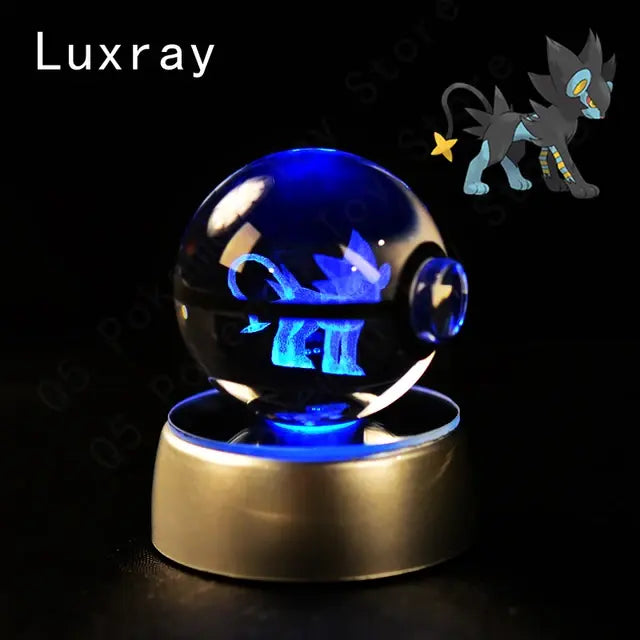 3D Pokémon Crystal Ball Lamp - Variety Products Market