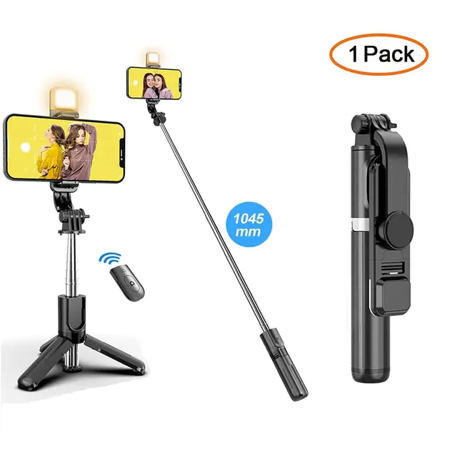 Wireless Bluetooth Selfie Stick Tripod - Variety Products Market