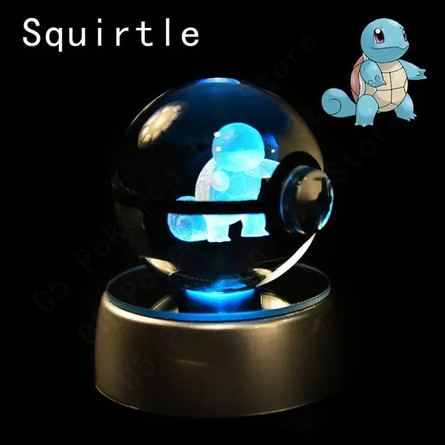 3D Pokémon Crystal Ball Lamp - Variety Products Market