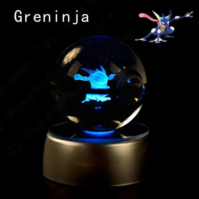 3D Pokémon Crystal Ball Lamp - Variety Products Market