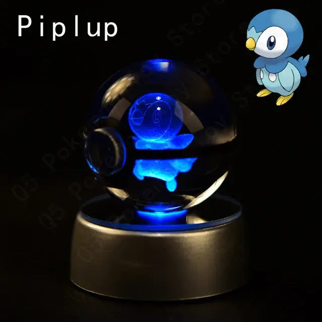3D Pokémon Crystal Ball Lamp - Variety Products Market