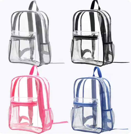 Clear View PVC Waterproof Backpack - Variety Products Market