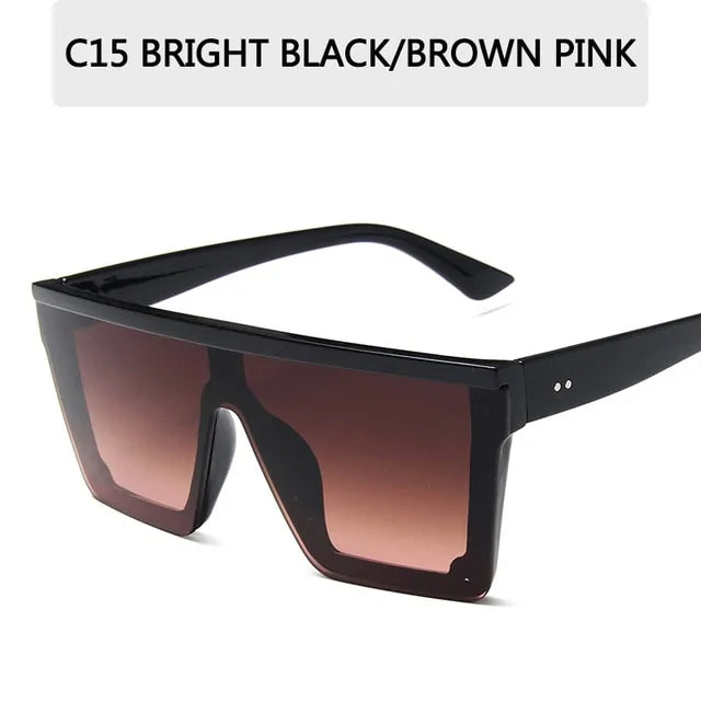 Vintage Oversized Square Sunglasses - Variety Products Market