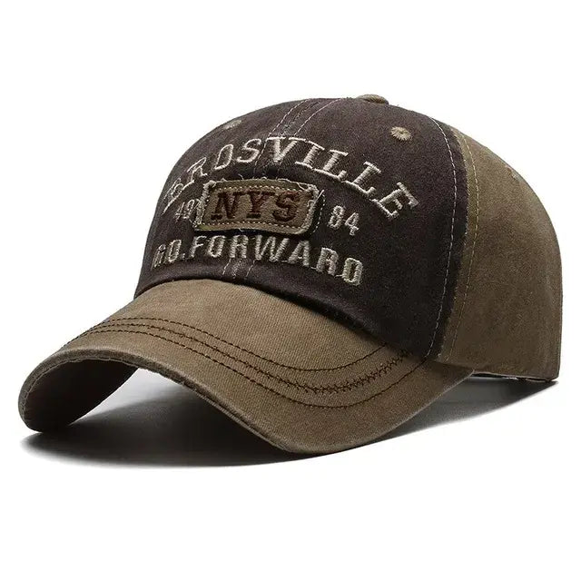 Distressed Cotton Baseball Cap - Variety Products Market