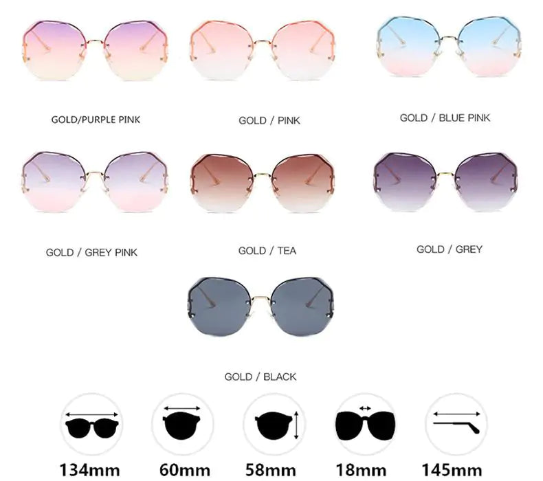Trimmed Lens Sunglasses - Variety Products Market