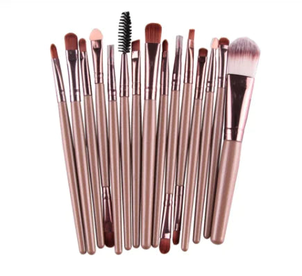 15 Pcs Cosmetic Makeup Brush - Variety Products Market