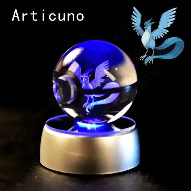 3D Pokémon Crystal Ball Lamp - Variety Products Market