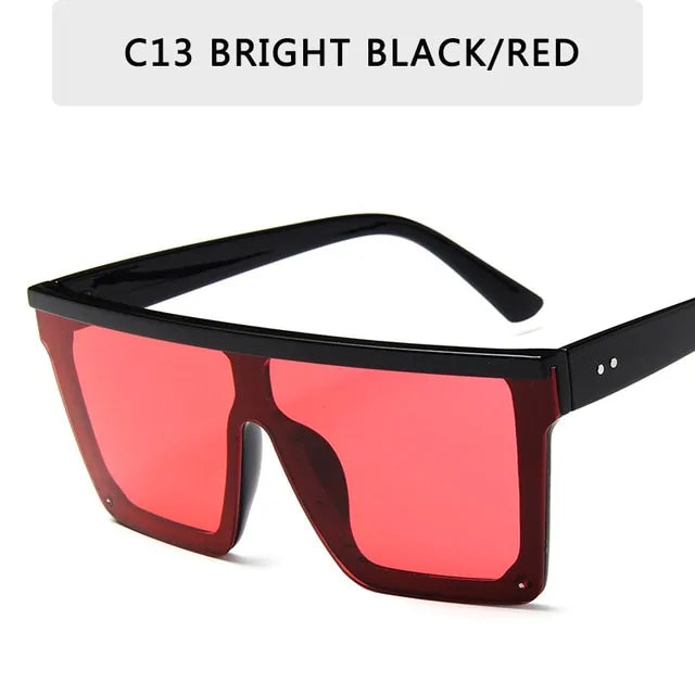 Vintage Oversized Square Sunglasses - Variety Products Market