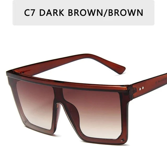 Vintage Oversized Square Sunglasses - Variety Products Market