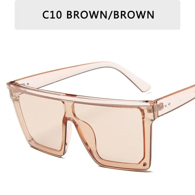 Vintage Oversized Square Sunglasses - Variety Products Market