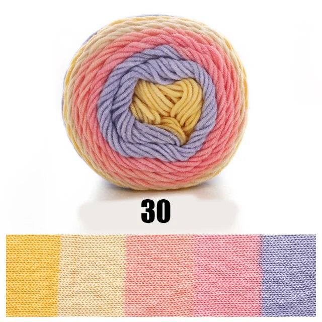 100g Rainbow Dyed Yarn - Variety Products Market