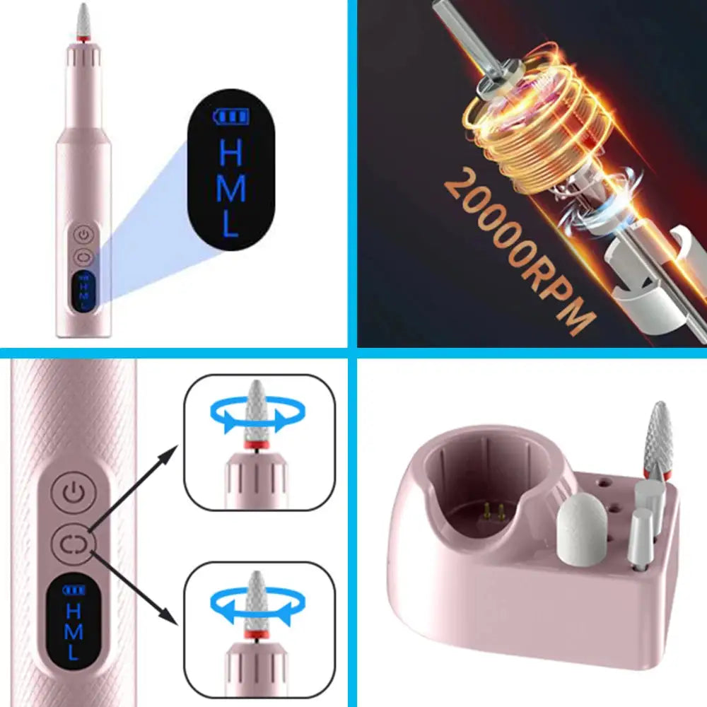 Magic Mani Cordless Rechargeable Electric Nail Drill - Variety Products Market
