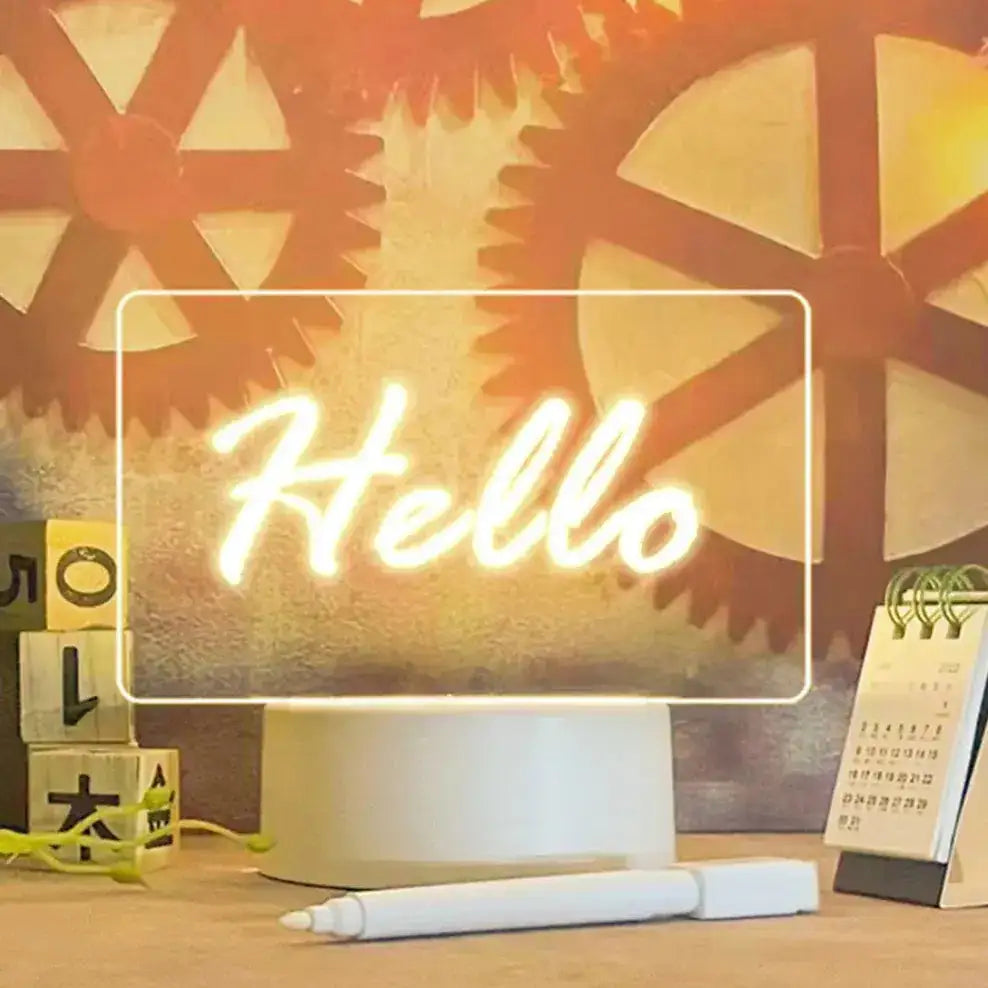 LED Message Night Light - Variety Products Market