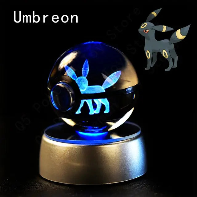 3D Pokémon Crystal Ball Lamp - Variety Products Market