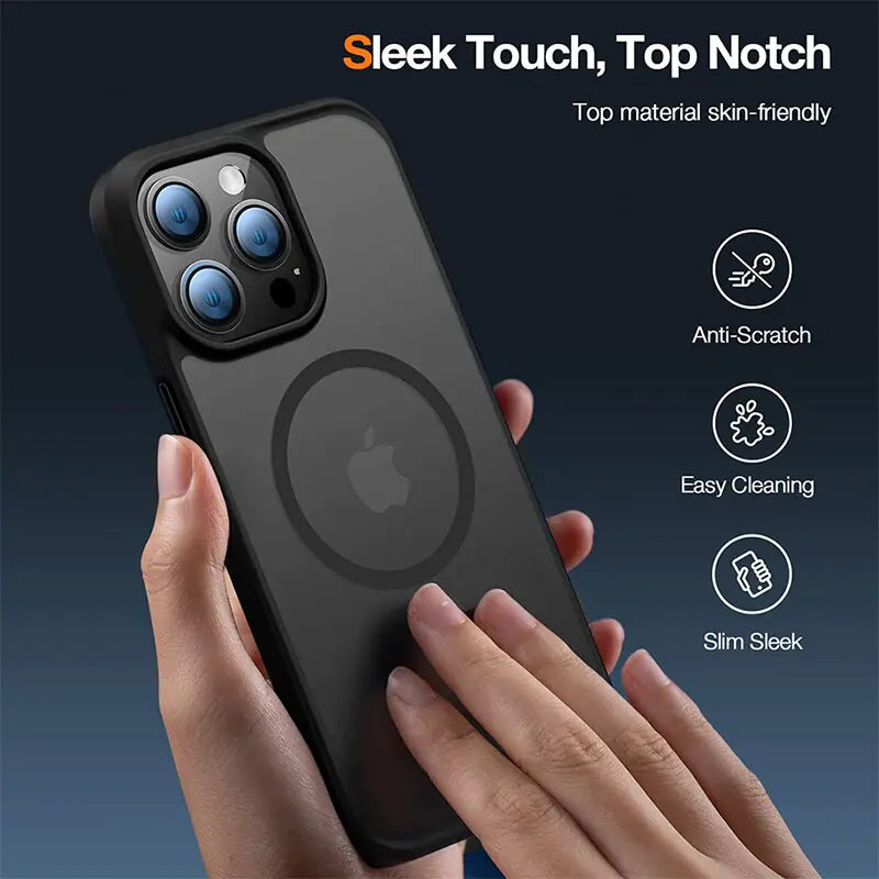 Luxury Magnetic Wireless Charging Case for iPhone - Variety Products Market
