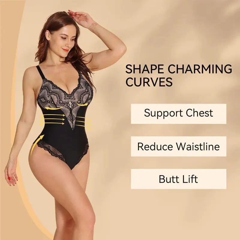 Lace Shapewear Bodysuit - Variety Products Market