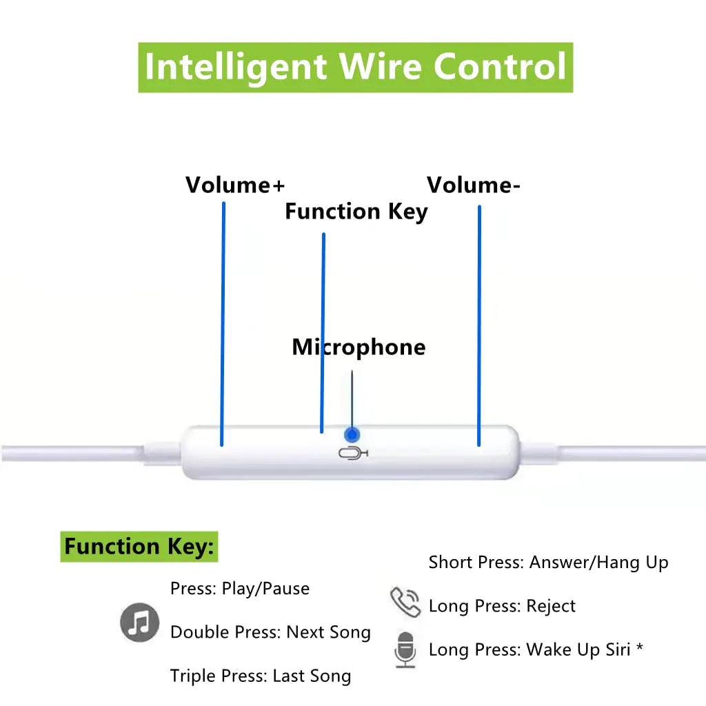 IOS Wired Earphones Bluetooth Pop-Up Mode - Variety Products Market