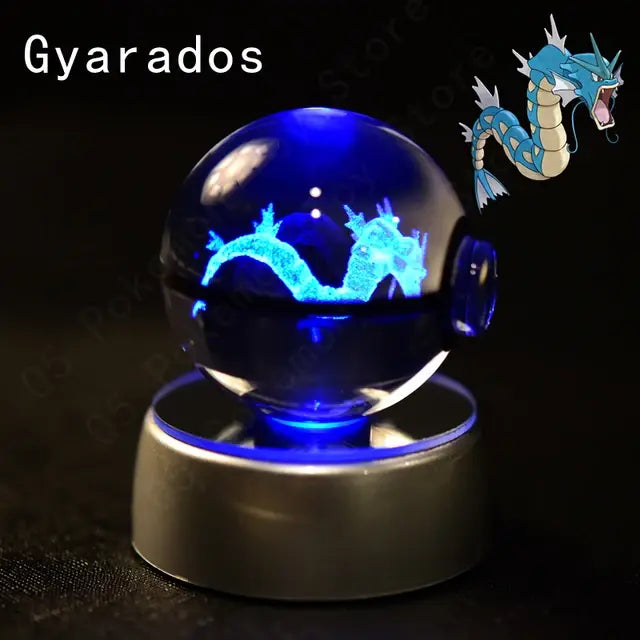 3D Pokémon Crystal Ball Lamp - Variety Products Market