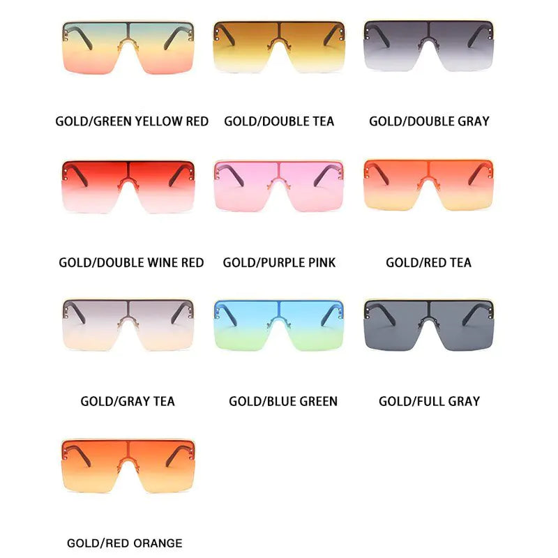 Oversized Gradient Sunglasses - Variety Products Market