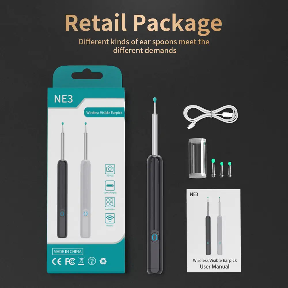 Towers E-comm™ LED Ear Cleaning Kit - Variety Products Market
