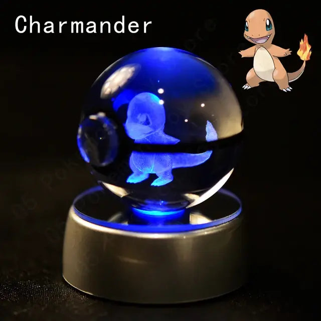 3D Pokémon Crystal Ball Lamp - Variety Products Market
