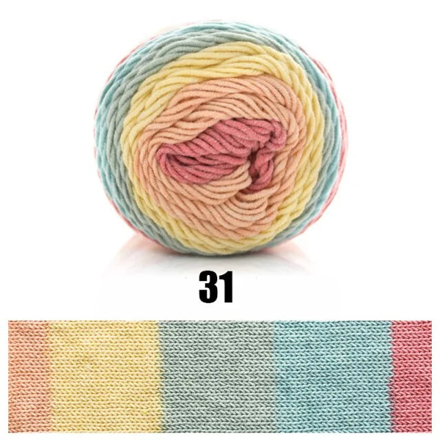 100g Rainbow Dyed Yarn - Variety Products Market