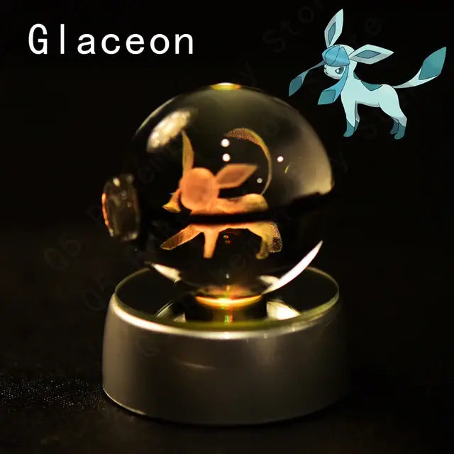 3D Pokémon Crystal Ball Lamp - Variety Products Market