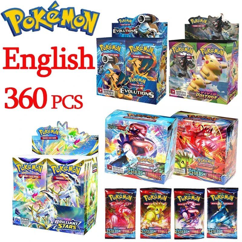 360-piece box of English Pokémon Cards - Variety Products Market
