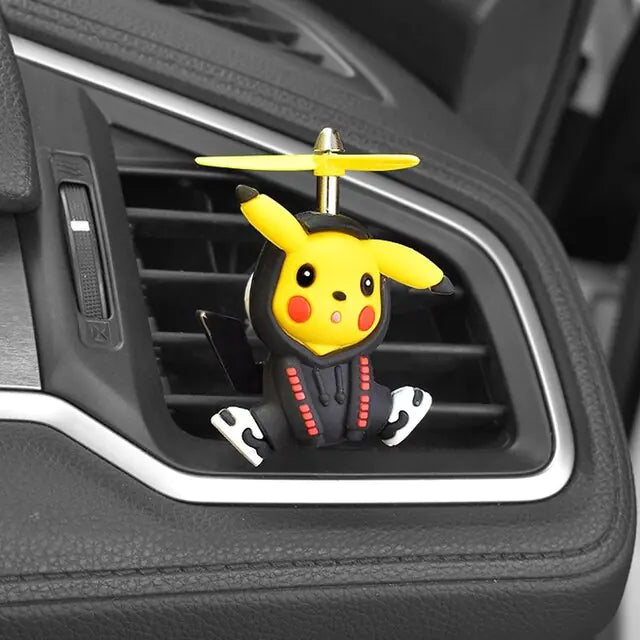 Pokemon Pikachu Car Aromatherapy Clip Cute Anime Doll Car - Variety Products Market