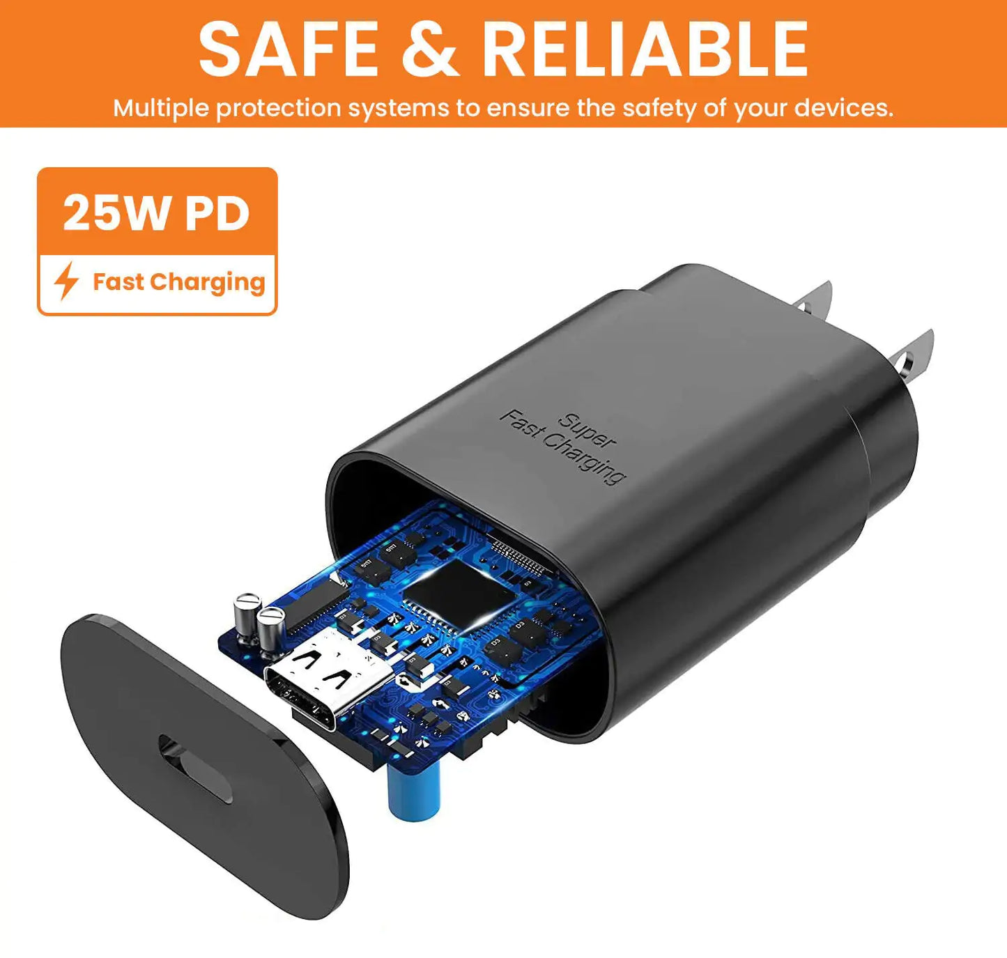 25w Type USB-C Super Fast Wall Charger - Variety Products Market