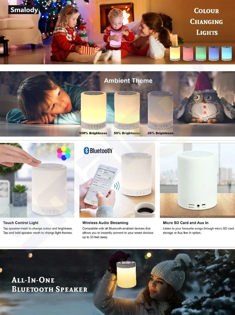 Portable Wireless Bluetooth Speaker - Variety Products Market