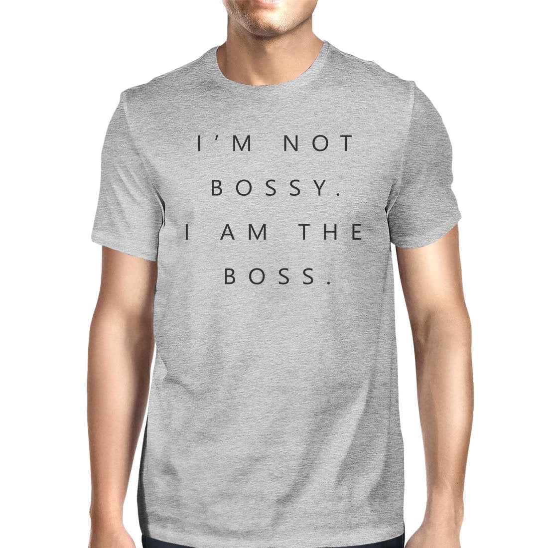 I'm Not Bossy Mens Funny Saying T-Shirt Hilarious Gift for Boss